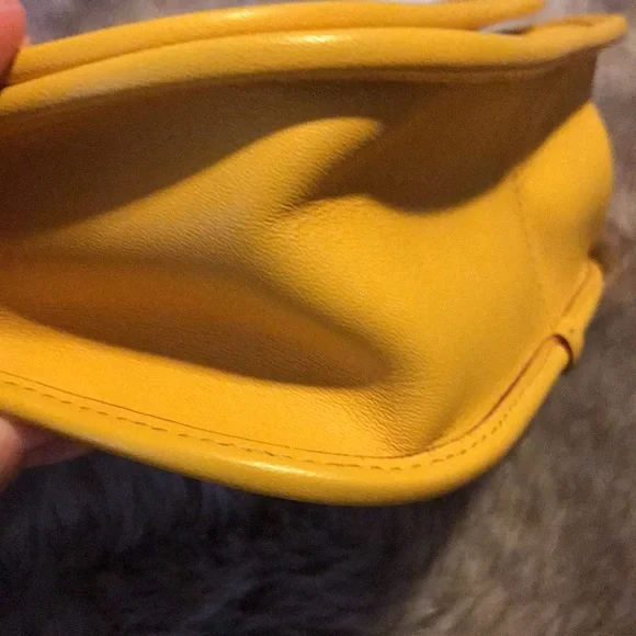 Coach x Disney yellow crossbody